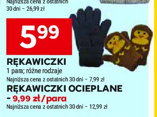 Rękawiczki ocieplane damskie promocja