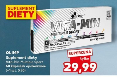 Suplement diety Vita-Min Multiple Sport Olimp promocja w Kaufland