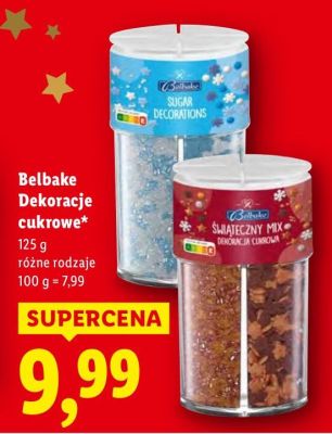 Belbake Dekoracje cukrowe promocja w Lidl
