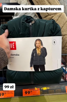 Kurtka damska z kapturem promocja w Biedronka