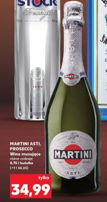 Wino musujące 0,75 l Martini Asti promocja w Kaufland