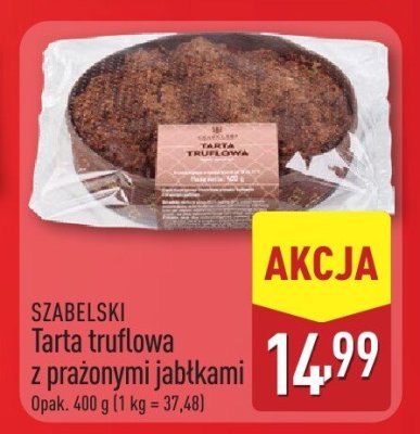 Tarta truflowa z prażonymi jabłkami SZABELSKI promocja w Aldi