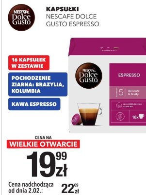 Kapsułki Espresso promocja w RTV EURO AGD