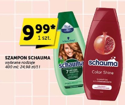 Szampon Schauma wybrane rodzaje promocja w Euro Sklep