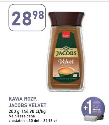 Kawa rozpuszczalna Jacobs Velvet promocja w Stokrotka