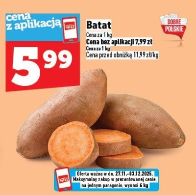 Batat promocja w TOPAZ