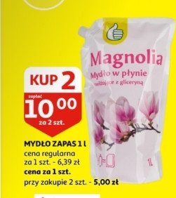 Mydło magnolia zapas Podniesiony kciuk promocja