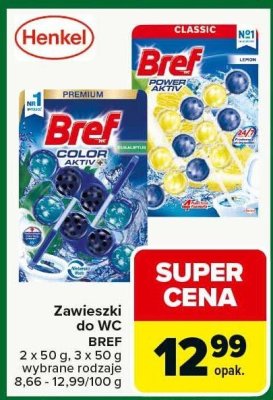 Zawieszki do WC BREF różne rodzaje promocja w Carrefour Market