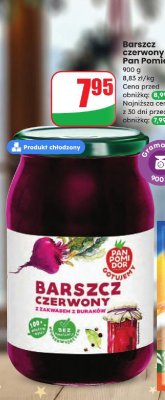 Barszcz czerwony promocja w Dino