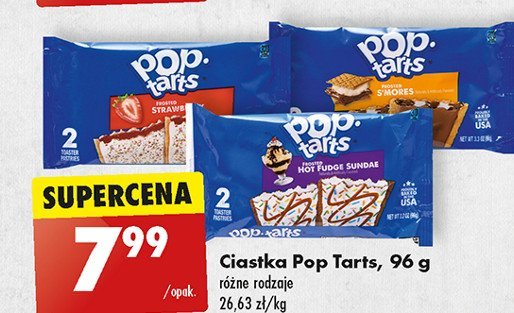 Ciastka frosted strawberry promocja w Biedronka