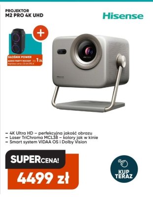 Projektor M2 PRO 4K UHD promocja w Max Elektro