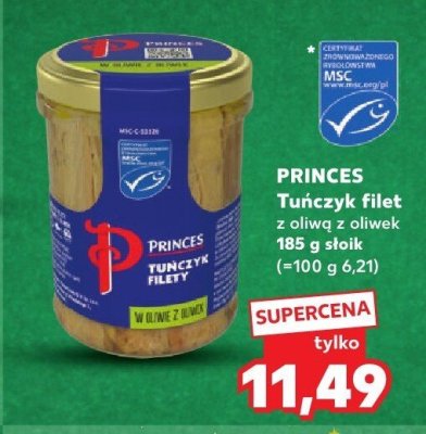 Tuńczyk filet z oliwą z oliwek promocja w Kaufland