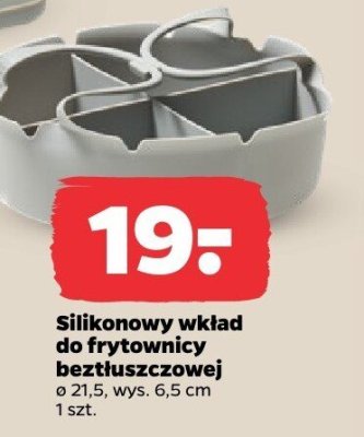 Silikonowy wkład do frytkownicy beztłuszczowej promocja w Netto