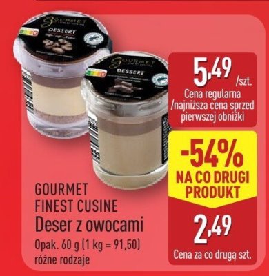  Deser z owocami promocja w Aldi