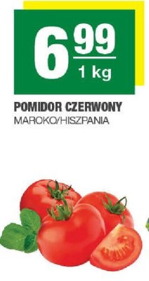 Pomidor czerwony Maroko/Hiszpania promocja w SPAR