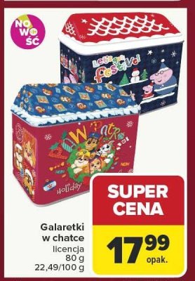 Galaretki w chałce licencja promocja w Carrefour