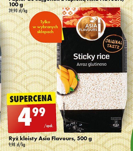 Ryż kleisty Asia flavours promocja
