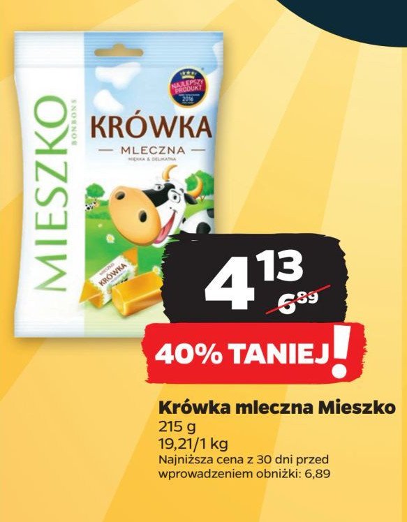 Krówka mleczna Mieszko promocja