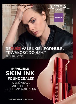 Korektor L'OREAL PARIS Infallible Skin Ink Foundcealer promocja w Hebe