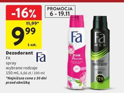 Dezodorant promocja w Intermarche