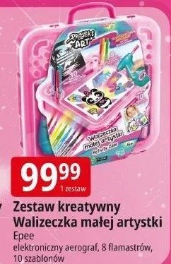 Zestaw kreatywny Walizeczka małej artystki promocja w Leclerc