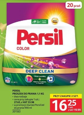 Proszek do prania PERSIL Color Deep Clean 1,1 KG promocja w Selgros