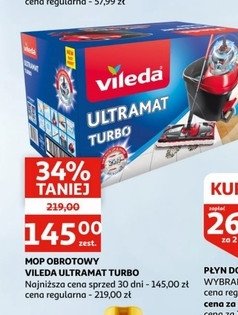 Mop p艂aski ultramat turbo Vileda promocja