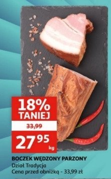 Boczek wędzony parzony promocja