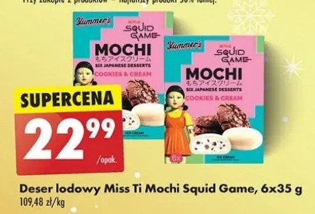 Deser lodowy cookies & cream Miss ti promocja