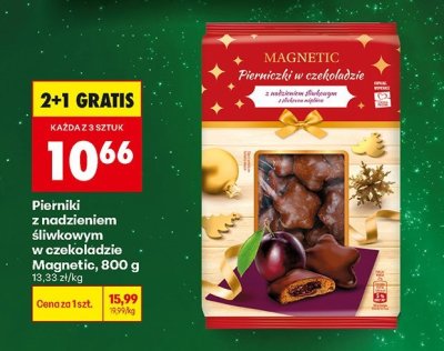 Pierniki z nadzieniem śliwkowym w czekoladzie  promocja w Biedronka