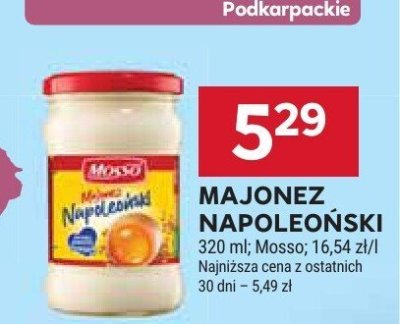 Majonez Napoleoński promocja w Stokrotka
