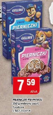 Pierniczki Gellwe 350 g promocja w Chorten