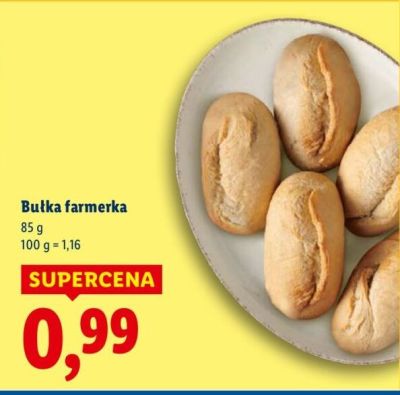 Bułka farmerka promocja w Lidl