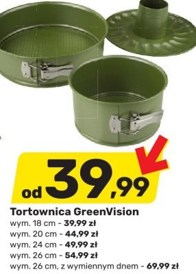 Tortownica GreenVision - 24 cm promocja w Bricomarche