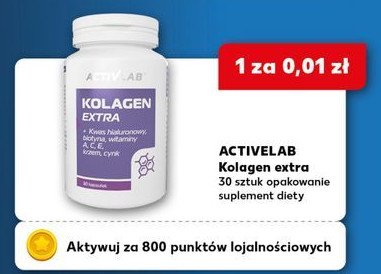 Kolagen extra Activlab promocja w Kaufland