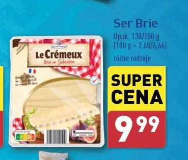 Ser brie le cremeux Roi de trefle promocja