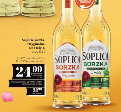 Wódka Gorzka Oryginalna 0,5l promocja w POLOmarket