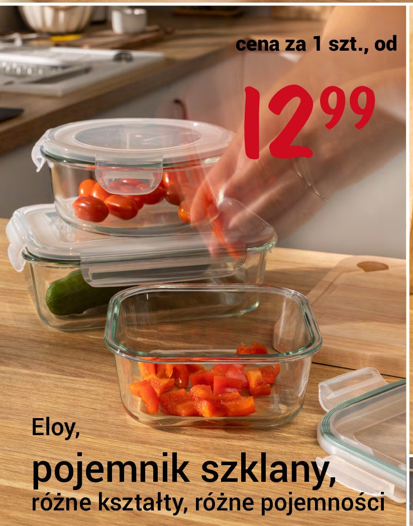 Pojemnik szklany Eloy promocja