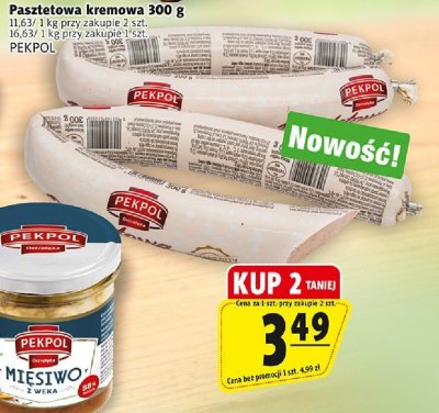 Pasztetowa kremowa 300 g promocja w Prim Market