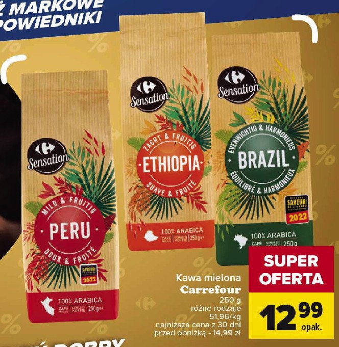 Kawa ethiopia Carrefour promocja
