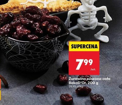 Żurawina suszona cała BakaD'Or 200 g promocja w Biedronka