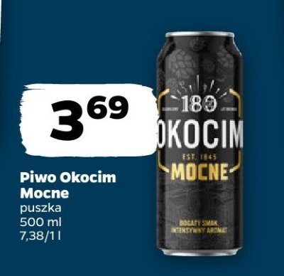 Piwo Okocim Mocne promocja w Netto