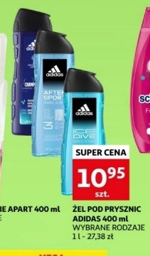 Żel pod prysznic Adidas men champions league Adidas cosmetics promocja
