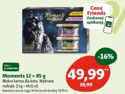 Karma Moments 12 x 85 g promocja w MAXI ZOO