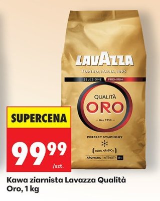 Kawa ziarnista Qualità Oro, 1 kg promocja w Biedronka