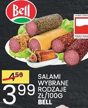Salami wybrane całe Bell promocja w Wafelek