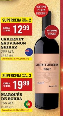 Wino promocja w Biedronka