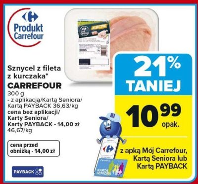 Kurczak promocja w Carrefour Market