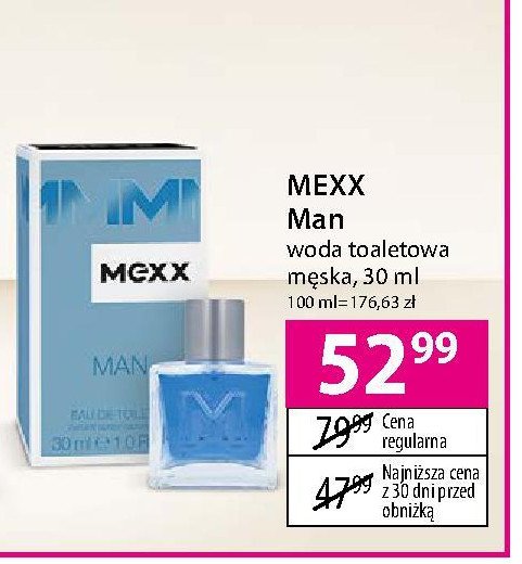 Woda toaletowa MEXX MEN promocja