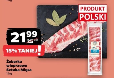 Żeberka wieprzowe promocja w Netto